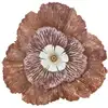 Image de Décoration Murale En Métal "bunga" 73cm Multicolore