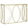 Image de Console en métal doré exy 120 x 40 x 80 cm