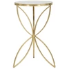 Image de Table D'appoint Design "butterfly" 60cm Or
