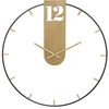 Image de Horloge Murale En Métal "goldy" 60cm Or