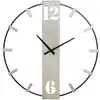 Image de Horloge en métal silvery 61 x 4.5 x 63 cm