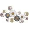 Image de Décoration Murale En Métal "pinky" 106cm Multicolore