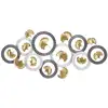 Image de Décoration Murale En Métal "arty" 126cm Multicolore