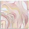 Image de Tableau abstrait multicolore sur toile 80x2,8x80 cm