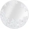 Image de Miroir Mural Design "butterfly" 62cm Blanc