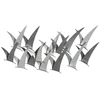 Image de Décoration Murale En Métal "gabbiani" 93cm Gris