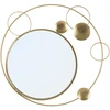 Image de Miroir Mural Design "planète" 90cm Or