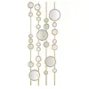 Image de Décoration Murale En Métal "mur De Miroirs" 90cm Or
