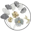Image de Décoration Murale Ronde en Métal Campur 78cm Multicolore