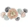 Image de Décoration Murale En Métal "soty" 93cm Multicolore