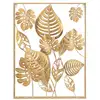 Image de Panneau décoratif 3d en métal doré 60x80x6,5 cm