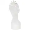 Image de Vase Déco En Porcelaine "young Lady" 24cm Blanc