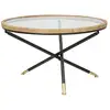Image de Table Basse Ronde "st Barth" 80cm Multicolore