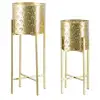 Image de Support à plantes en métal coppia (lot de 2) modèle 2
