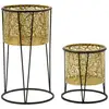 Image de Support à plantes en métal coppia (lot de 2) modèle 3
