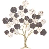 Image de Décoration Murale En Métal "albero Purpy" 80cm Multicolore
