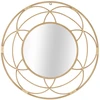 Image de Miroir Mural Déco "valencia" 60cm Naturel