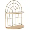 Image de Étagère murale déco arch 45cm naturel