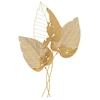 Image de Décoration Murale En Métal "autumn Leaf" 84cm Or