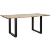 Image de Table à manger extensible en bois mango 180-280cm naturel