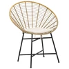 Image de Chaise Design En Métal "panama" 88cm Naturel