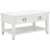 Image de Table Basse En Bois "shine" 90cm Blanc