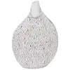 Image de Vase Déco Abstrait "nairobi" 46cm Blanc