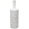 Image de Vase Bouteille Abstrait "nairobi" 49cm Blanc