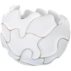 Image de Cache-pot Design En Relief "lines" 44cm Blanc