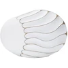 Image de Vase Design En Relief "lines" 34cm Blanc
