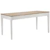 Image de Table à Manger en Bois Matera 180cm Blanc & Naturel