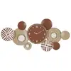 Image de Horloge murale en métal etnic 127cm multicolore
