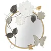 Image de Miroir mural en métal multicolore 749x7x66 cm