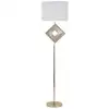 Image de Lampadaire En Métal "move" 161cm Or & Blanc