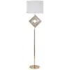 Image de Lampadaire en métal doré ø 40x161 cm