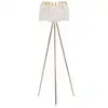 Image de Lampadaire avec plumes blanches cm ø 46x147