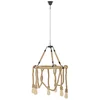 Image de Lampe Suspension En Bambou "rope" 64cm Naturel