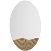 Image de Miroir ovale en mdf Lines 50 x 1.5 x 80 cm