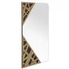 Image de Miroir en verre et mdf angle 50 x 1 x 90 cm