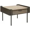Image de Table Basse 2 Tiroirs En Bois "toronto" 60cm Naturel