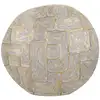 Image de Vase Design En Résine "elips" 48cm Or