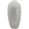 Image de Vase déco en résine wave 43cm blanc