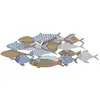 Image de Décoration Murale En Métal "fish Sea" 91cm Multicolore