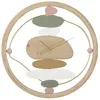Image de Horloge murale ronde en bois et métal marron Ø 57X38 cm