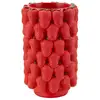 Image de Vase Déco Fruits "fraises" 32cm Rouge