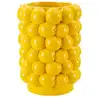 Image de Vase déco fruits citrons 28cm jaune
