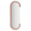 Image de Miroir en métal chantal 60 x 7 x 160 cm rose