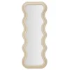 Image de Miroir Mural En Velours "emily" 160cm Crème