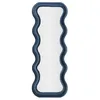 Image de Miroir Mural en Velours Emily 160cm Bleu