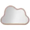 Image de Miroir Mural En Velours "cloud" 90cm Rose